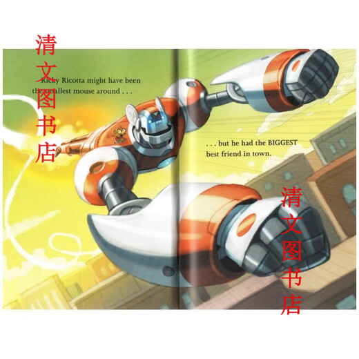 
Click to read version HD audio sends Viagra robot full color English children's books 9 volumes MIGHTY robot gift box Viagra robot 9 volumes Send original audio