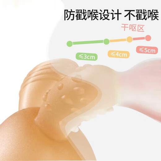 Ozan Ancosu adapted rabbit teether baby teething stick silicone toy chewing gum for baby teething period small month old Nano silver-radish rabbit teether