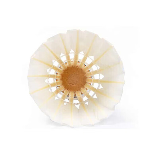 Zhizhou badminton set of 12 pieces, durable and not easy to break, goose feathers for indoor and outdoor competitions, windproof training balls, durable badminton, total of 3 badmintons, 1 tube