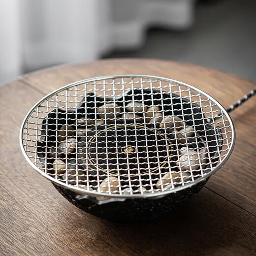 Furnace for making tea, home indoor full set for cooking wine, electric ceramic stove, roasting tea stove, boiling water, making tea, glass teapot, electric ceramic stove + net + stone + glass teapot