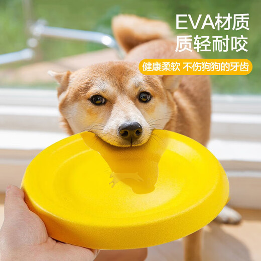 Cute Star Pet Dog Frisbee Bite-Resistant Dog Training Soft Flying Saucer Border Shepherd Golden Retriever Labrador Large Medium Small Pet Toy