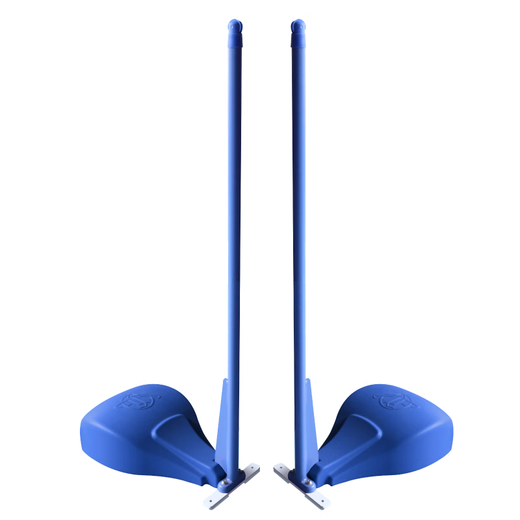 Jinling Jinling Sports Mobile Badminton Column Net Frame Advanced Competition Takeaway Wheel Roller Fitness Competition 6.1m ZYZ-1C Mobile Badminton Column