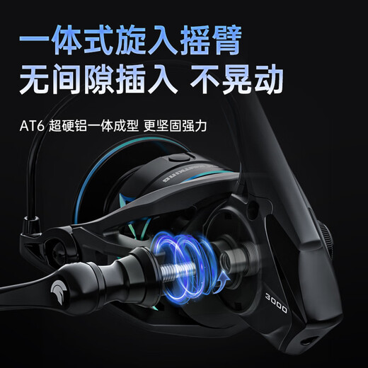 Kastking Desert Uncle Kasdin Spartan 3 long-range spinning wheel Luya shallow line cup sea fishing fishing reel new type silver 2500 type (light line cup) left and right hand interchangeable type