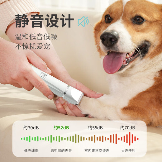 XMSJ Puppy Shaving Multifunctional Electric Clipper for Dogs and Cats to Cut Foot Hair and Repair Magic Shaving Set Upgraded Long Battery Life Mint Green 4 in 1