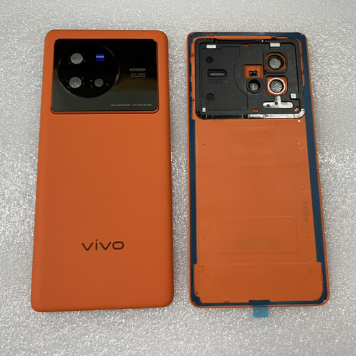 Vivo adapts to X80 back cover disassembly 99 new glass back shell X80Pro original mobile phone battery cover middle frame X80 original disassembly back cover holiday framed lens case