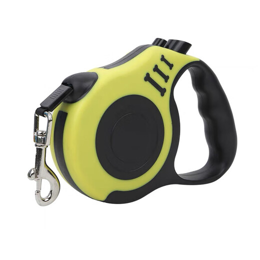 JD Logistics Automatic Leash Explosion-Proof Dog Retractable Bone Print Pet Tractor Outdoor 1 Pack Leash 5 Meters Random Color