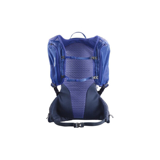 Salomon (Salomon) Salomon Salomon mode décontracté multifonction léger sac en nylon sac sac à dos sac à dos régulier masculin et femmes bleu foncé
