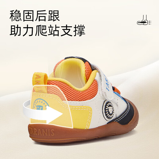 Terranis children's shoes autumn baby boy's pre-step shoes girls' bionic baby shoes toddler key shoes white/blue/yellow 20