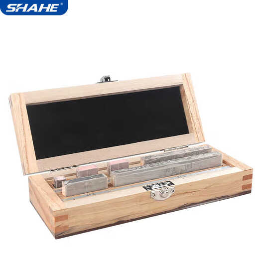 SCosy Shape Sanhe standard card micrometer calibration block gauge 6 blocks 12 blocks 20 blocks large 8 blocks calibration 0-300mm caliper measuring block (12 blocks 0 level) 0.001