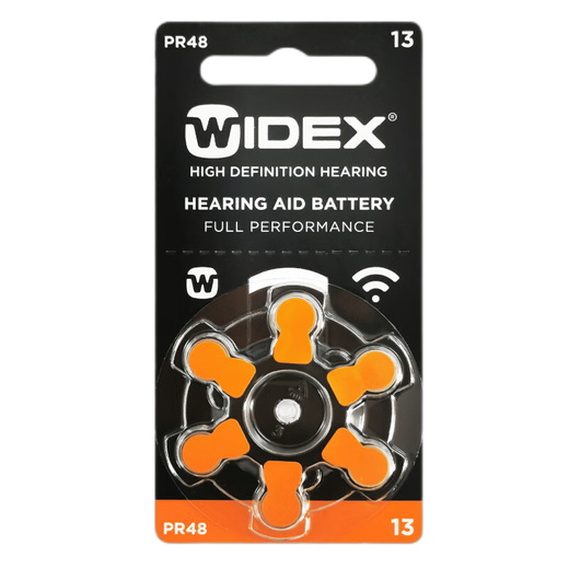 西万博唯听widex助听器电池用原装纽扣电子配件A13 A10 A312 A675 唯听#A13(1版6粒) 1盘
