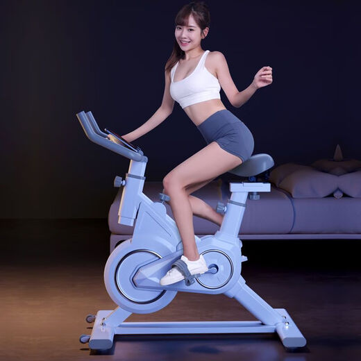 Dynamic bicycle home ultra-quiet indoor exercise bike bicycle weight loss pedal sports equipment gym special basic model-ipad holder