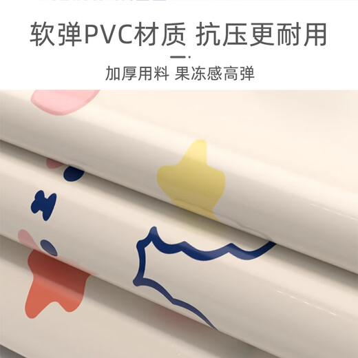
9i9 children's pat water mat baby crawling mat summer baby seat cushion thickened inflatable water bed cool toy gift white rabbit