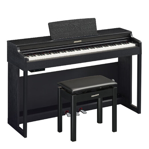 Amason Pearl River Piano Heavy Hammer 88-key Electric Piano for Adults and Children Beginner Smart Electronic Piano VDP903