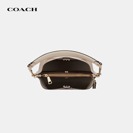 COACH brand direct supply women's bag MOLLIE portable crossbody bucket bag CBQ33 Christmas gift