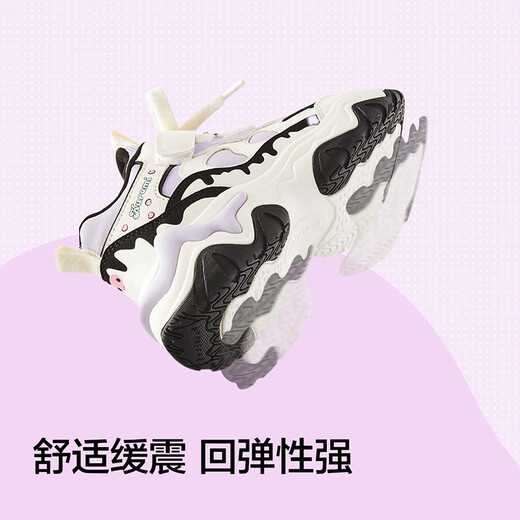 巴拉巴拉童鞋儿童运动鞋女童2025秋冬老爹鞋库洛米IP慢跑鞋子208425140001