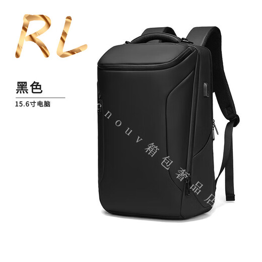 Goldwini Rl Light Luxury Brand Mill Mackpack Gran capacidad de alta gama Empresa impermeable Viajes de negocios Ligeros livianos Black