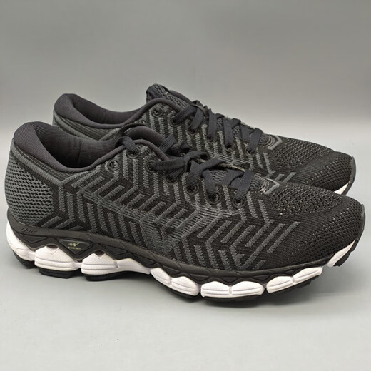 Mizuno (Mizuno) Mizuno tissé des chaussures de jogging féminine en maille en maille respirant résistant S1 Original 1098 Gris / noir / blanc J1GD182507 37 235mm
