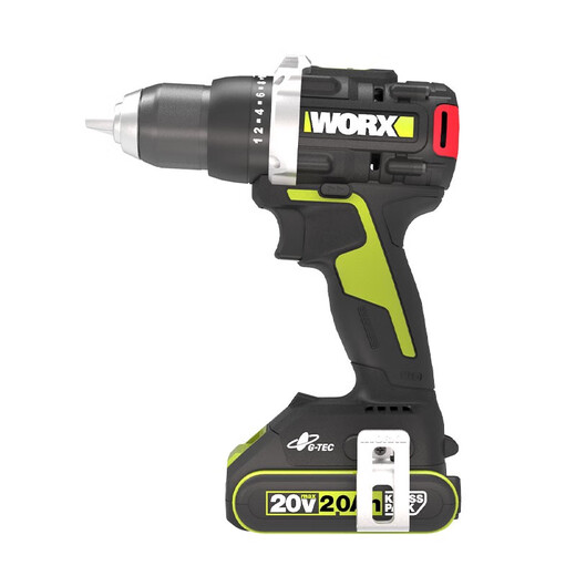 Batería de litio sin escobillas de cera WU193 Batería de litio Taladro manutalizador de manejo de la mano de 95 nm Herramienta eléctrica WU193 + WU3884.0 Doble eléctrico + carga rápida