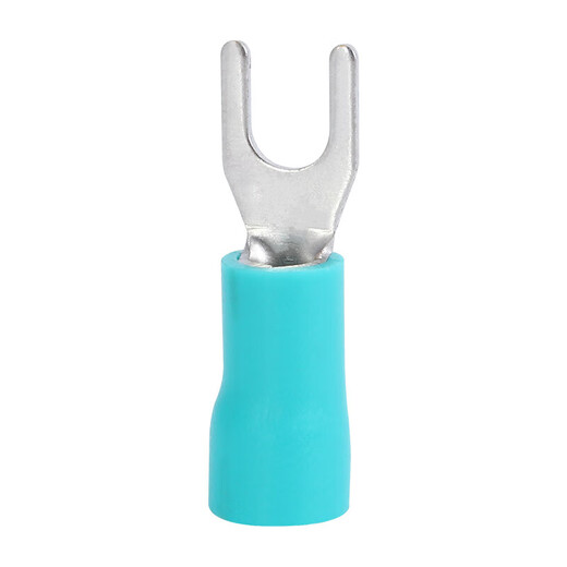 SV12532 Fork-förmiger Kaltpresse Klemme SV2324256 Prädulativer Hülsen-Y-Typ-u-Type 1000 SV1.25-5 (M5) 1000 Stück/Packblau