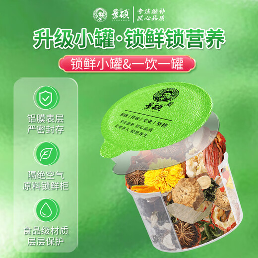 
Jingshuo Salvia miltiorrhizae antihypertensive tea Three high blood pressure sugar Blood lipids Buckwheat Ginseng Stem Blue Green Money Willow Mura Leaf Double Melon Health Tea for parents Three boxes 90 cans [cyclical conditioning] Suitable gift for people with high blood pressure for three high blood pressure Robu Ma Ku Ding Bitter Melon Special Effect Tea Gift Box
