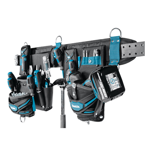 Kezitu sac à outils multifonctionnel sac de tournevis crochet de marteau gilet de travail tasse thermos sac d'électricien sac de téléphone portable ceinture sac de taille d'électricien E-05212/E-15279