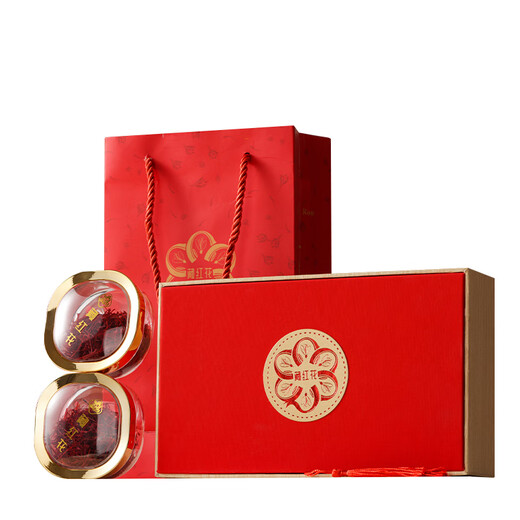 Dingzhiyi Premium Saffron Gift Box 8g Authentic Tibetan high-end nourishing gift box A health gift for parents and elders