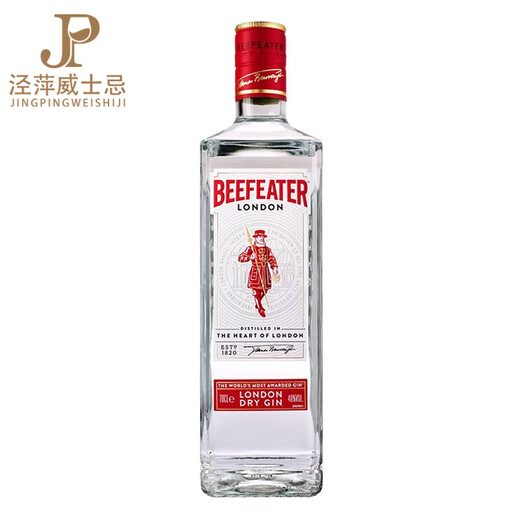 必富达英国进口金酒 Beefeater英国伦敦琴酒杜松子酒洋酒700ml一瓶一码 必富达金酒 700mL 1瓶