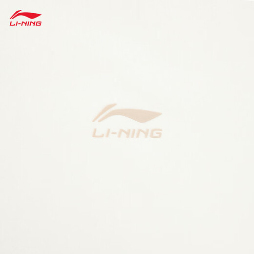 LI NING HONNE Série 丨 Polo Polo Polo à manche à manches courtes à la mode à manches courtes APLV673 Champagne White-1 M