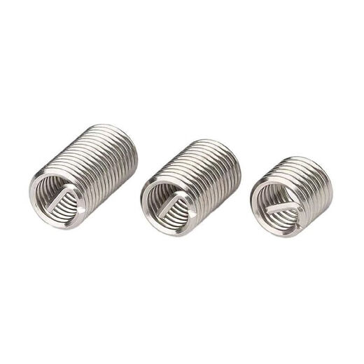 Thread protection sleeve, fine tooth stainless steel wire thread protection screw, 304 wire repair M7*1.0*1D (200 pieces)