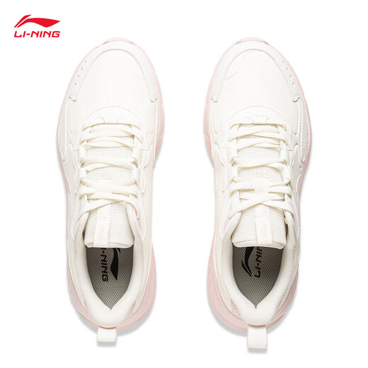 
Li Ning Qinglan Casual Jogging Shoes for Women 2025 Summer New Simple Casual Comfortable Ever-Match Sports Shoes ARSV076