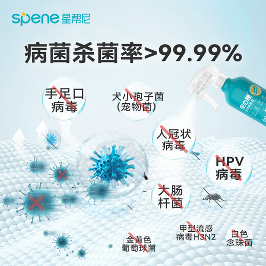 Xingbangni bed mite removal, disinfection and sterilization spray, mattress sheets, maternal and infant pets can remove mites, no-wash sterilization spray