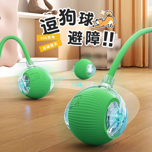 Praise pet's super long battery life intelligent rolling ball, cat toys self-exciting ball, automatic teasing of cat stick walking cat dog tumbling ball
