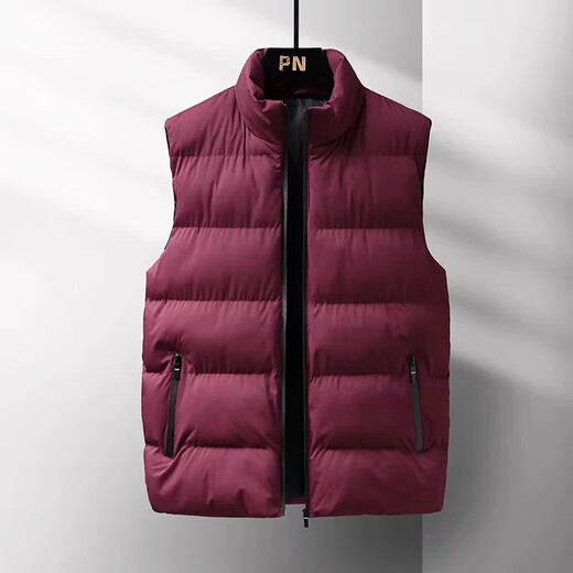 [Löschen Sie das Lagerhaus] Herren-Gelegenheits- und vielseitige Weste für Männer, verdickte Herbst- und Winterkaltweste und Baumwollweste, schwarz 2xl, empfohlen 135-150jin [Jin ist 0,5 kg]