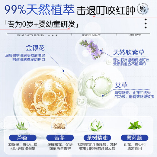 本田制药紫草膏蚊虫叮咬止痒消肿膏药婴儿儿童户外驱蚊防跳蚤解痒消包1盒
