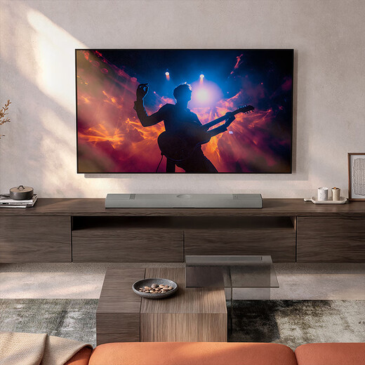 KEF New Product Launched XIO Wireless Bluetooth Sound Bar Speaker 5.1.2 Dolby Surround Sound TV Speaker Home Theater Living Room Slate Black