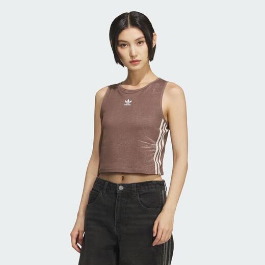 adidas [adidas] Originale Clover 2025 Frauen gefälschter Denim Tank Weste Ke3892 L