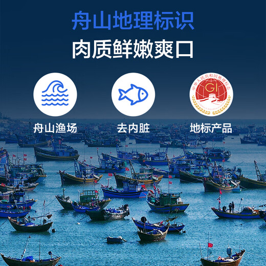 Member Store No. 1 Frozen Zhoushan Solid Hairtail Segments 450g No Guts Small-Eyed Sabry Fish Geographical Indication Fresh Fish