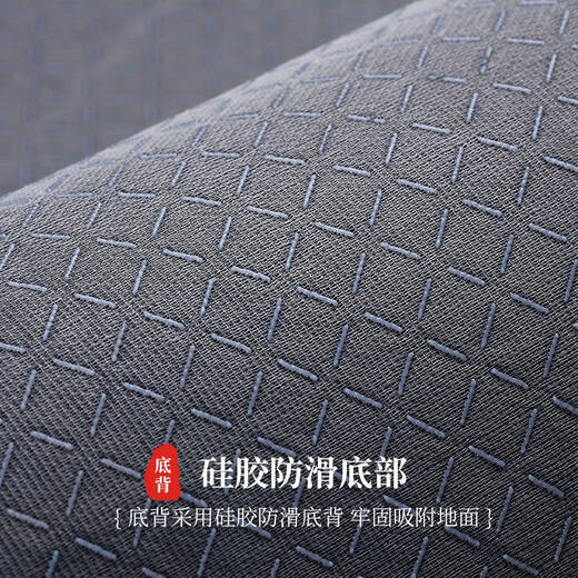 咏幻金黄色风水入户门地垫进门口玄关蹭土除尘换鞋脚垫耐脏地毯 福禄安康-金色-12161 1件数 50*80CM清爽无毛毯面