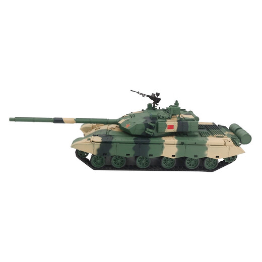 Shantoulin Village Henglong China 3899a Metall Tank Simulation Fernbedienungstankmodell kann rauchende Militärspielzeug chinesische Panzer 99a Grundversion schießen