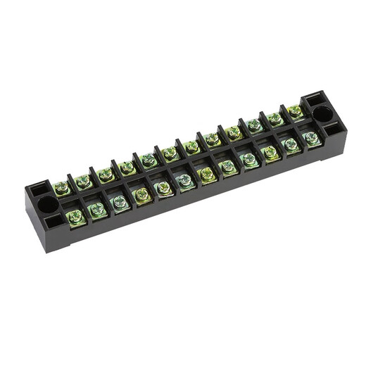 Fila de cableado Terminal de la fila TB-1503/1504/1506/1510/1512/2512/2510/conector de alambre TB1503 (100 tiras/caja) Piezas de hierro