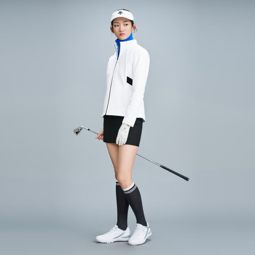 迪桑特（DESCENTE）GOLF迪桑特高尔夫PRO系列防风防泼水运动上衣夹克女款 WT-WHITE L