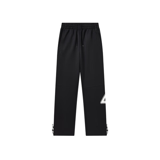Peak WIN series丨Knitted trousers men's autumn and winter new running pants casual loose cuffed sports pants black L