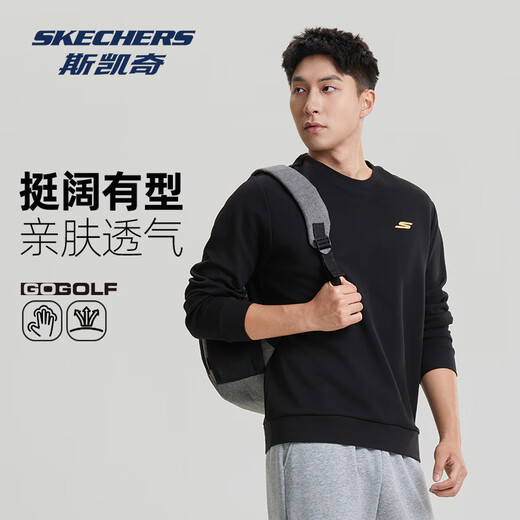 Антибактериальная толстовка Skechers 7A, новый универсальный пуловер с длинными рукавами на осень и зиму для мужчин и женщин, свободный удобный повседневный топ