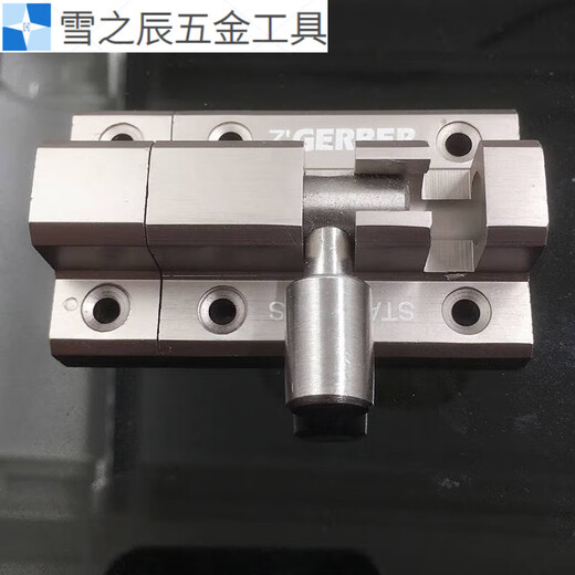 Junmo bolt door buckle door bolt bedroom exposed 90 degree door latch stainless steel core door window anti-theft door wooden door 2 inches 4 inches thickened aluminum alloy bolt thickened version-2 inches space gray