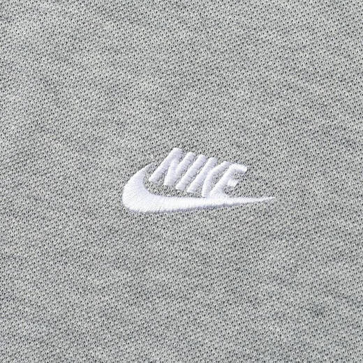 Nike (Nike) T-Shirt New Summer Sportswear Golf Casual Running Kurzärmelte Baumwoll-Revers Atmungsbekenntnis Fn3895-063-Grau-Baumwolle (165/84a)