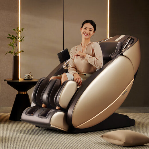 RONGTAI Massage Chair Home Full Body Massage Space Capsule 2025 Top Ten Brands Massage Sofa Chair for the Elderly as a Birthday Gift for Parents RT7708SPlus Brown