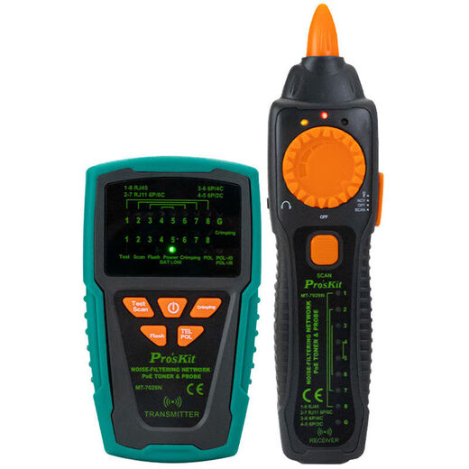 Baogong MT-7029N Ligne Hunting Instrument High-Procision Line Mesure Instrument Line Checker Network Instrument Line Patrol Anti-Interference MT-7028 (Standard)