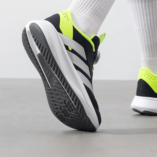 Adidas (adidas) teenager men's shoes women's shoes 2025 summer new fashion outdoor sneakers lightweight breathable casual shoes kids JI1694 35