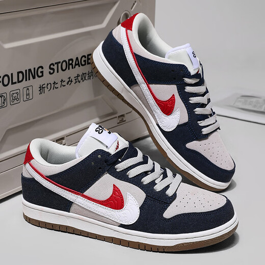 AJ New Herrenschuhe Dunk Low Top Autumn Sports Schuhe Casual Board Schuhe Studenten Männer und Frauen Fashion Schuhe Trendy Paare 1699 All White 36