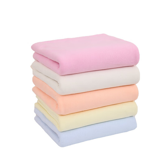 Baby Pure Cotton Diaper Absorbants, respirant et lavable Baby Meson Couches de méson doux et confortables Super absorbant 45x50cm 10 Packs Rose